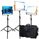 Dracast X Series LED2000 Bi-Color LED 3 Light Kit with Injection Molded Travel Case