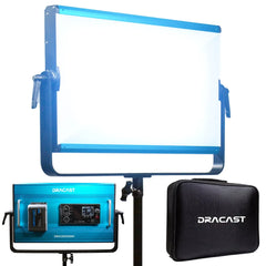 Dracast X Series LED2000 Daylight LED 3 Light Kit with Injection Molded Travel Case