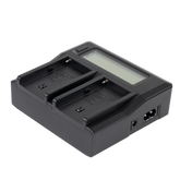 Dual NP-F Battery Charger with Digital Display