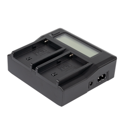 Dual NP-F Battery Charger with Digital Display
