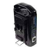 Dual V-Mount Battery Charger with XLR