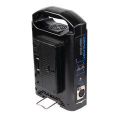 Dual Gold Mount Battery Charger with XLR