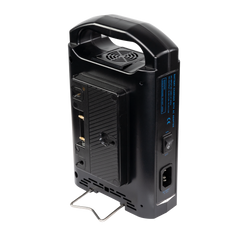 Dual Gold Mount Battery Charger with XLR