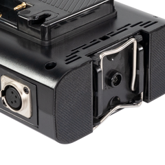 Dual Gold Mount Battery Charger with XLR