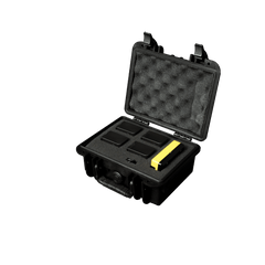 4x NPF Battery Pack with Charger & Hard Case