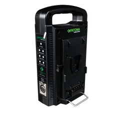 Dual V-Mount Battery Charger with XLR