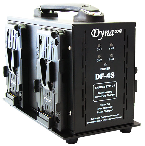 Dynacore DF-4S V-Mount Battery Fast Charger