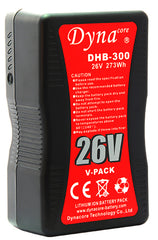 Dynacore DHB-300 26V 273Wh V-Mount Battery
