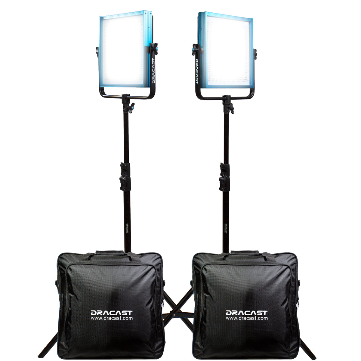 Dracast Plus Series LED1000 Daylight LED 2 Light Kit