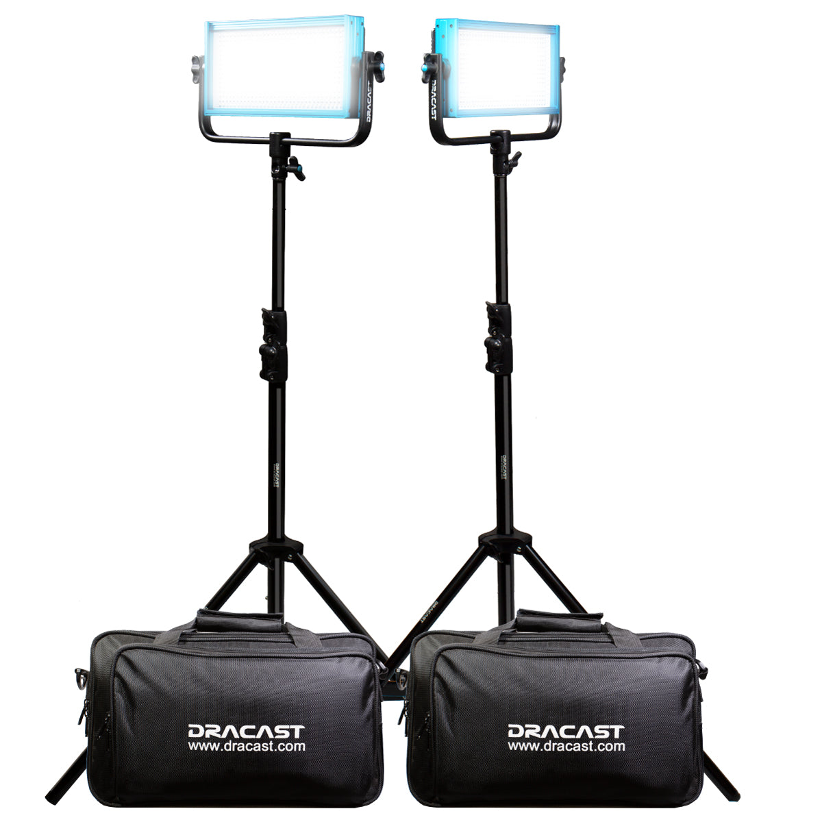 Dracast Plus Series LED500 Daylight LED 2 Light Kit