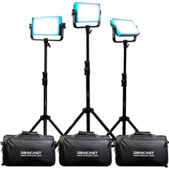 Dracast Plus Series LED500 Daylight LED 3 Light Kit