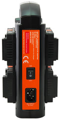 Dynacore DT-4S 4-Channel Charger for 4x TINY V-Mount Battery